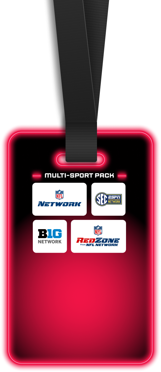 Multi-Sport Pack Credential with Networks